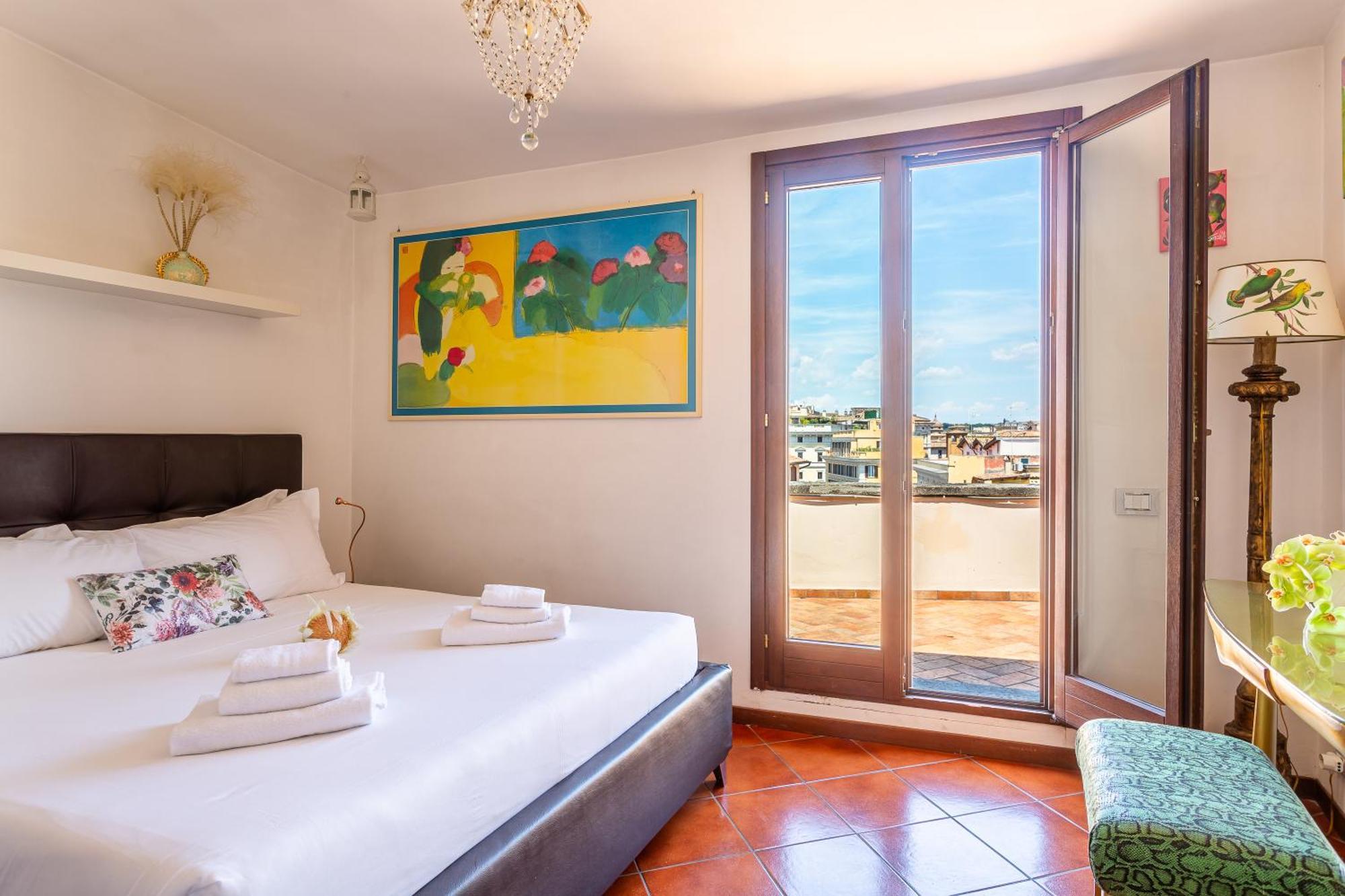 Iflat Campo De' Fiori Panoramic Penthouse Apartment Рим Екстериор снимка