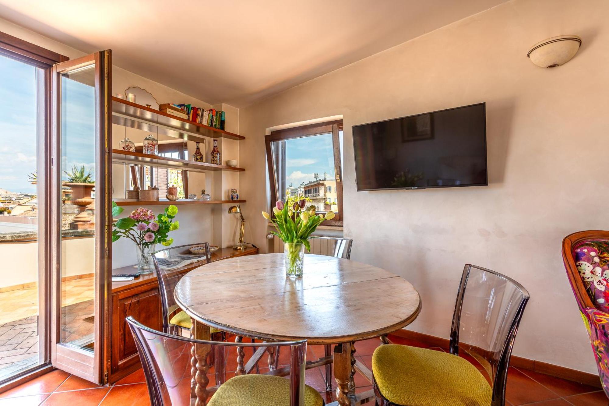 Iflat Campo De' Fiori Panoramic Penthouse Apartment Рим Екстериор снимка