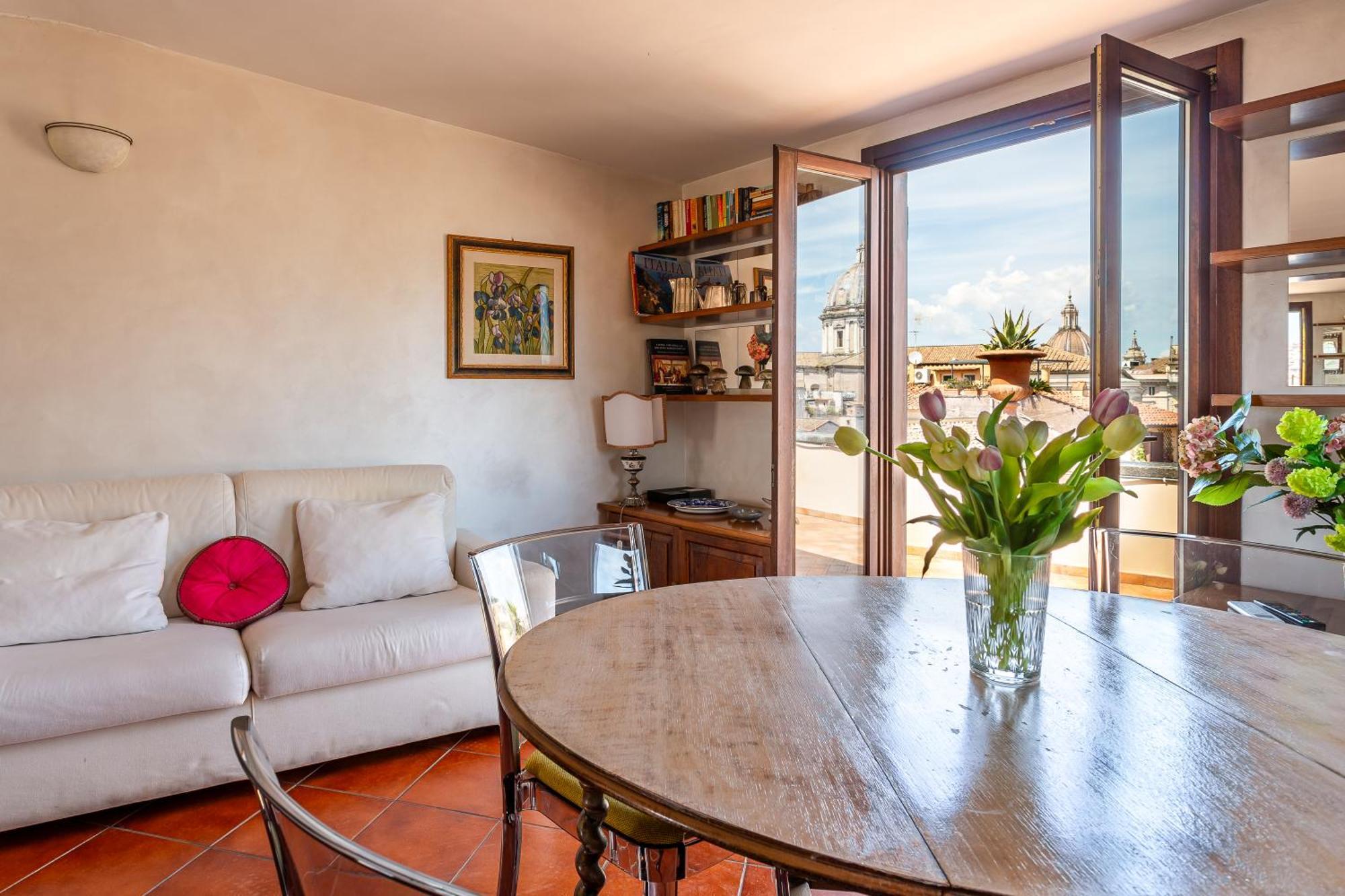 Iflat Campo De' Fiori Panoramic Penthouse Apartment Рим Екстериор снимка