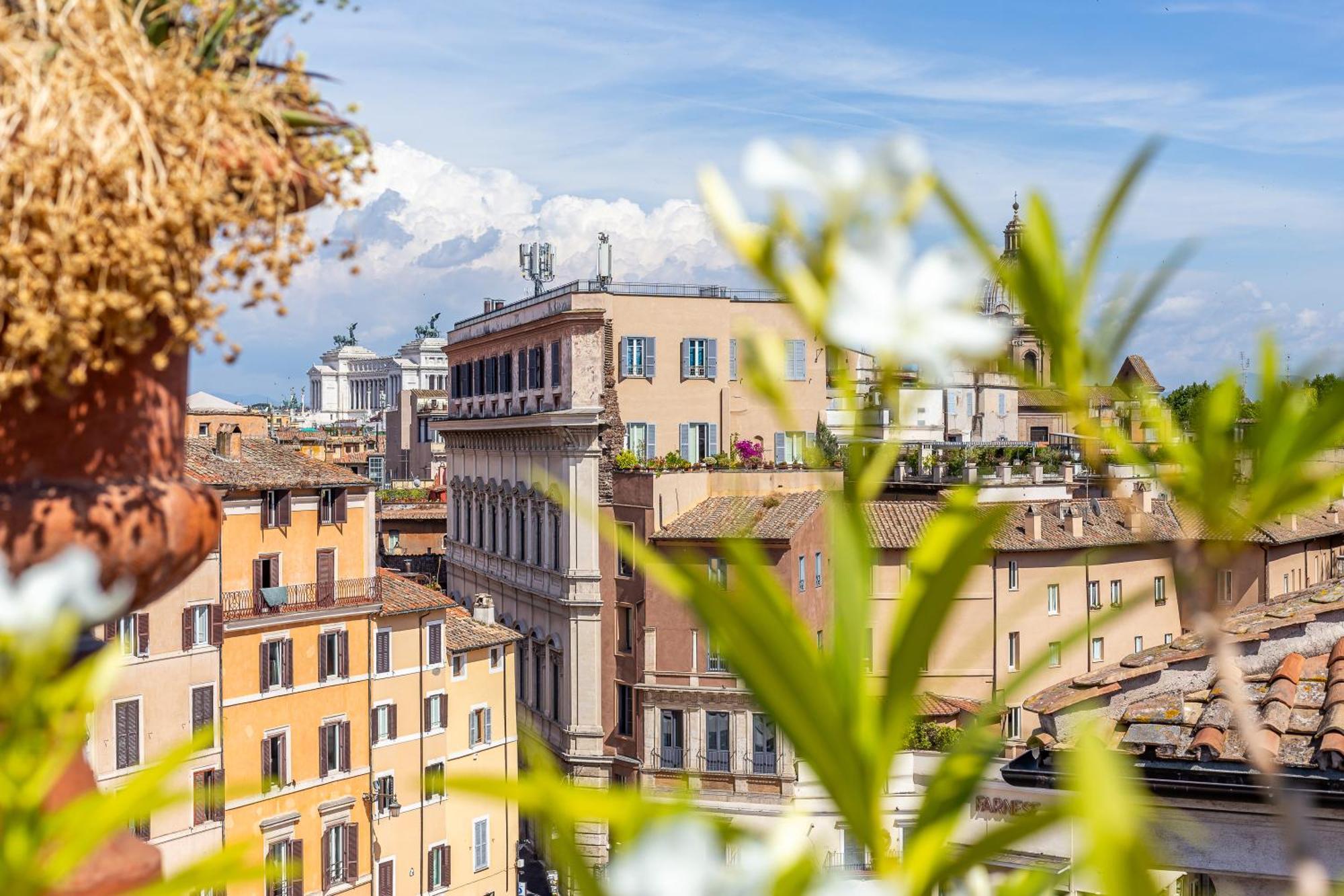 Iflat Campo De' Fiori Panoramic Penthouse Apartment Рим Екстериор снимка