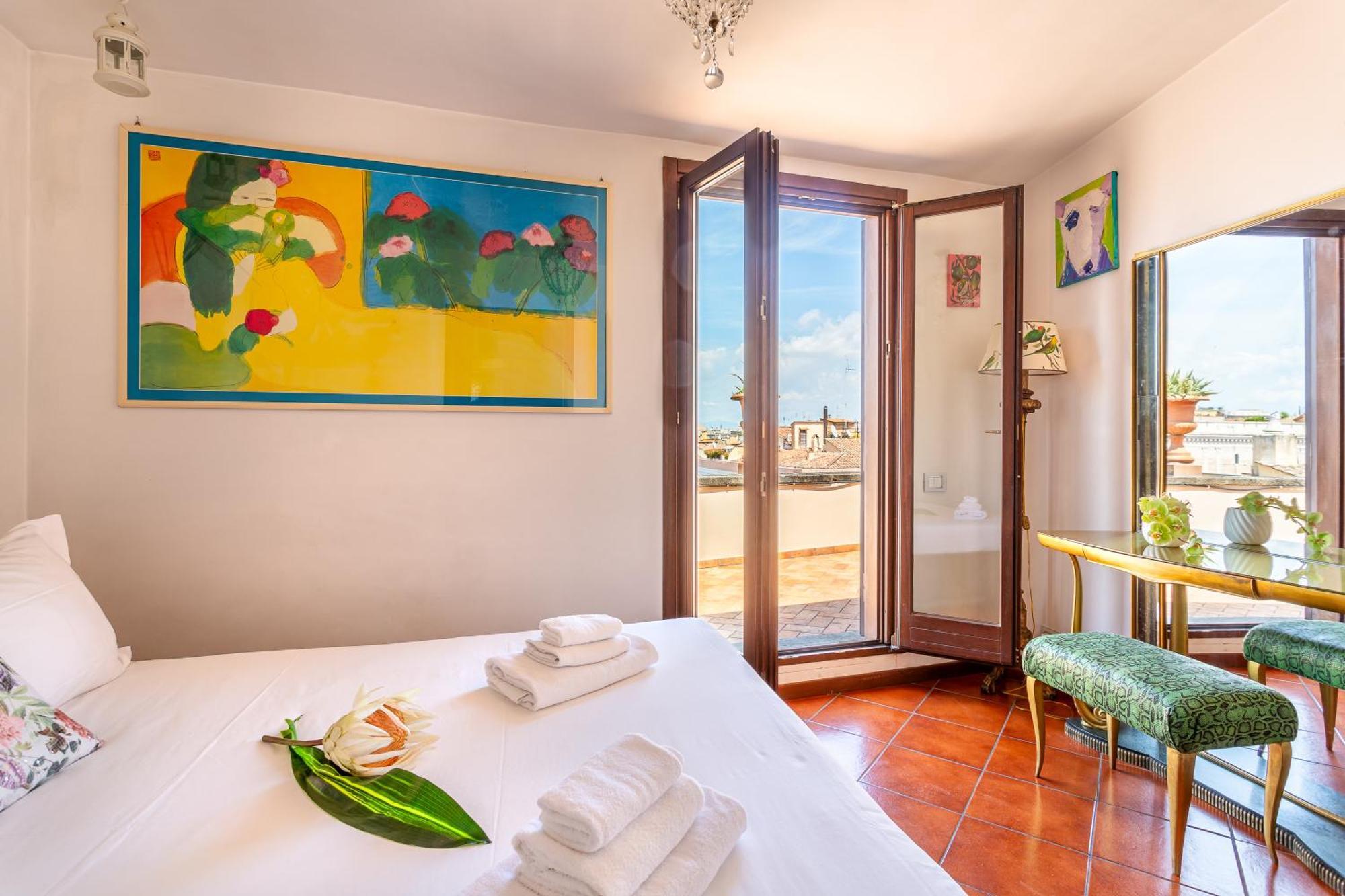 Iflat Campo De' Fiori Panoramic Penthouse Apartment Рим Екстериор снимка