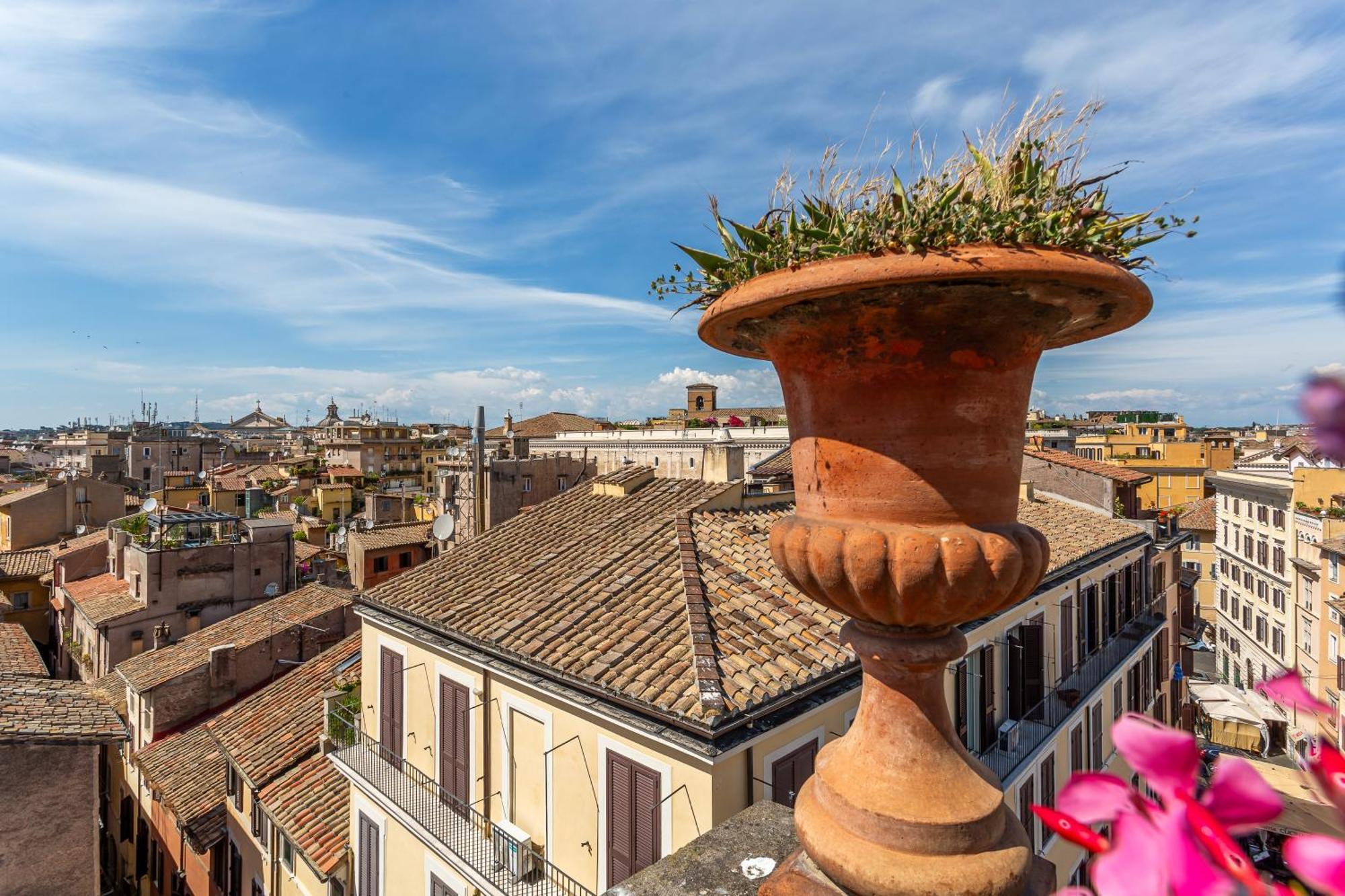 Iflat Campo De' Fiori Panoramic Penthouse Apartment Рим Екстериор снимка