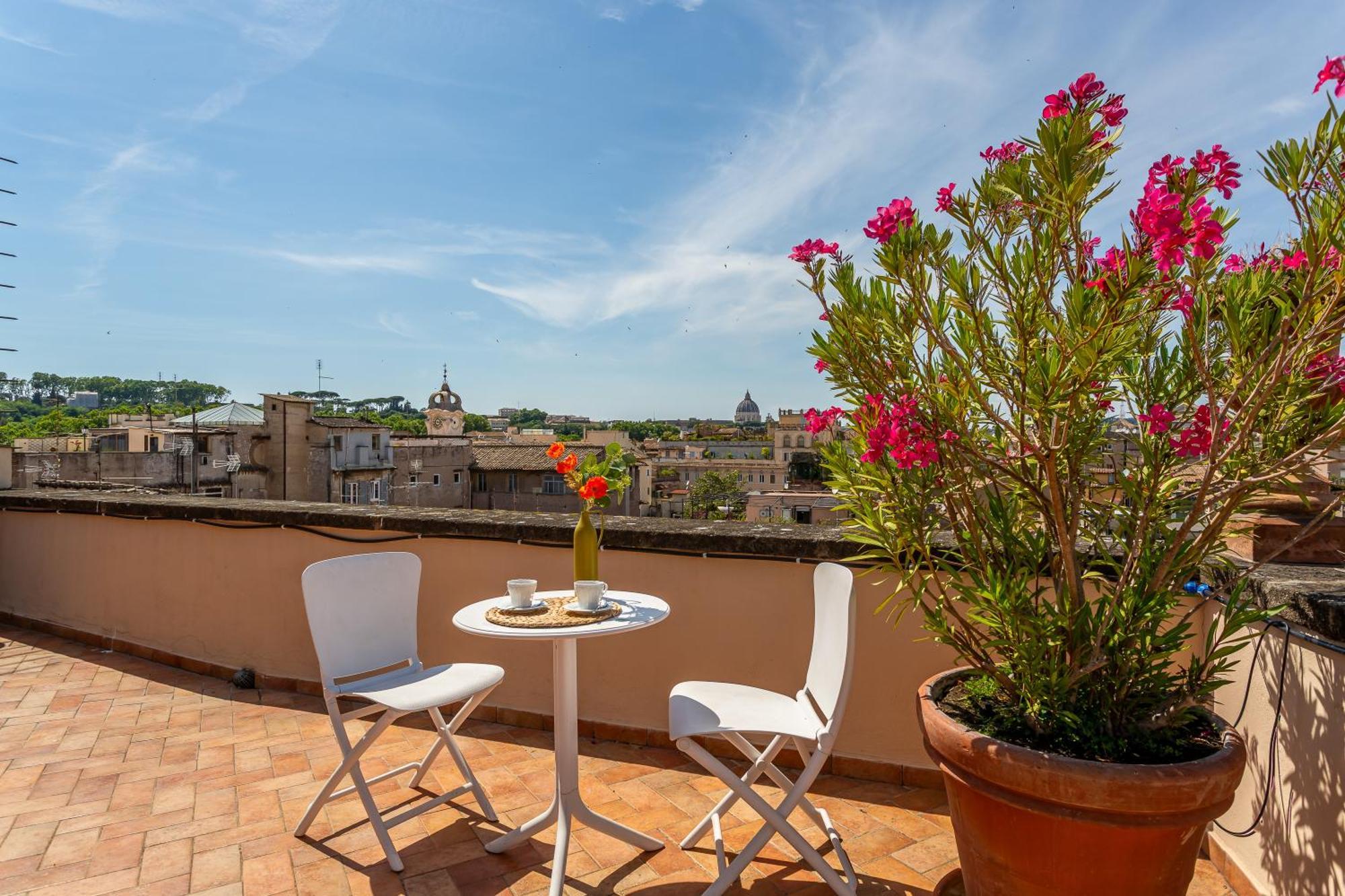 Iflat Campo De' Fiori Panoramic Penthouse Apartment Рим Екстериор снимка
