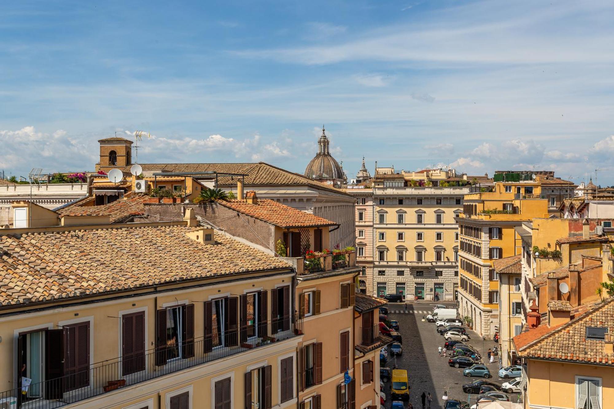 Iflat Campo De' Fiori Panoramic Penthouse Apartment Рим Екстериор снимка